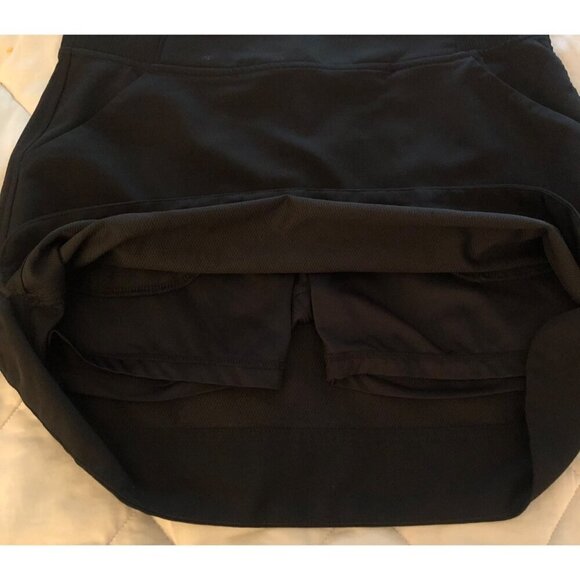 Woman's 32 Degrees Cool Black Skort Skirt Size Small - Picture 2 of 8